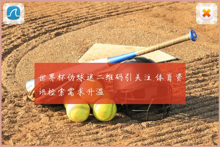世界杯伪球迷二维码引关注 体育资讯检索需求升温